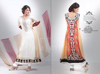 Latest Eid Dresses 2012 For Women By Najmis Designer