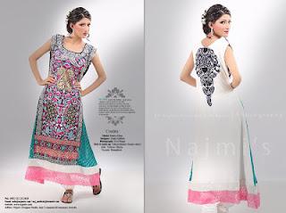 Latest Eid Dresses 2012 For Women By Najmis Designer