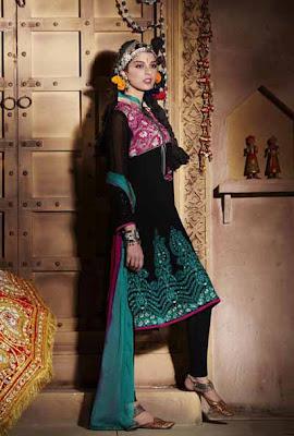 Traditional styles of Manish Malhotra Collection 2012