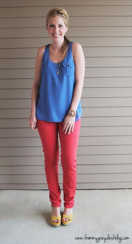 Color Blocking Courtesy of Lauren!