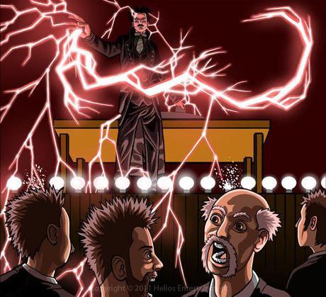 tesla comics The Inventor,the Story of Tesla Comics