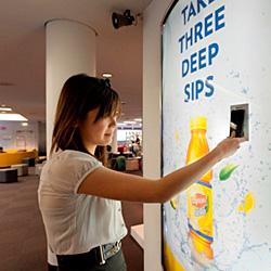 Lipton Iced Tea NFC-enabled ads