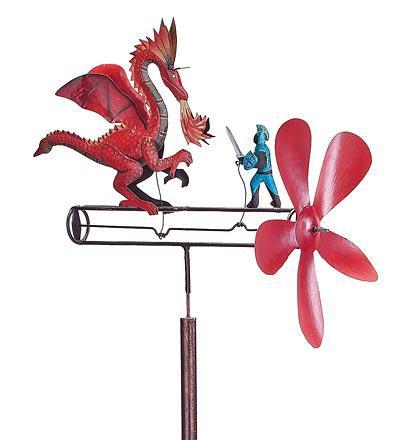 St. George the Dragon Slayer Whirligig