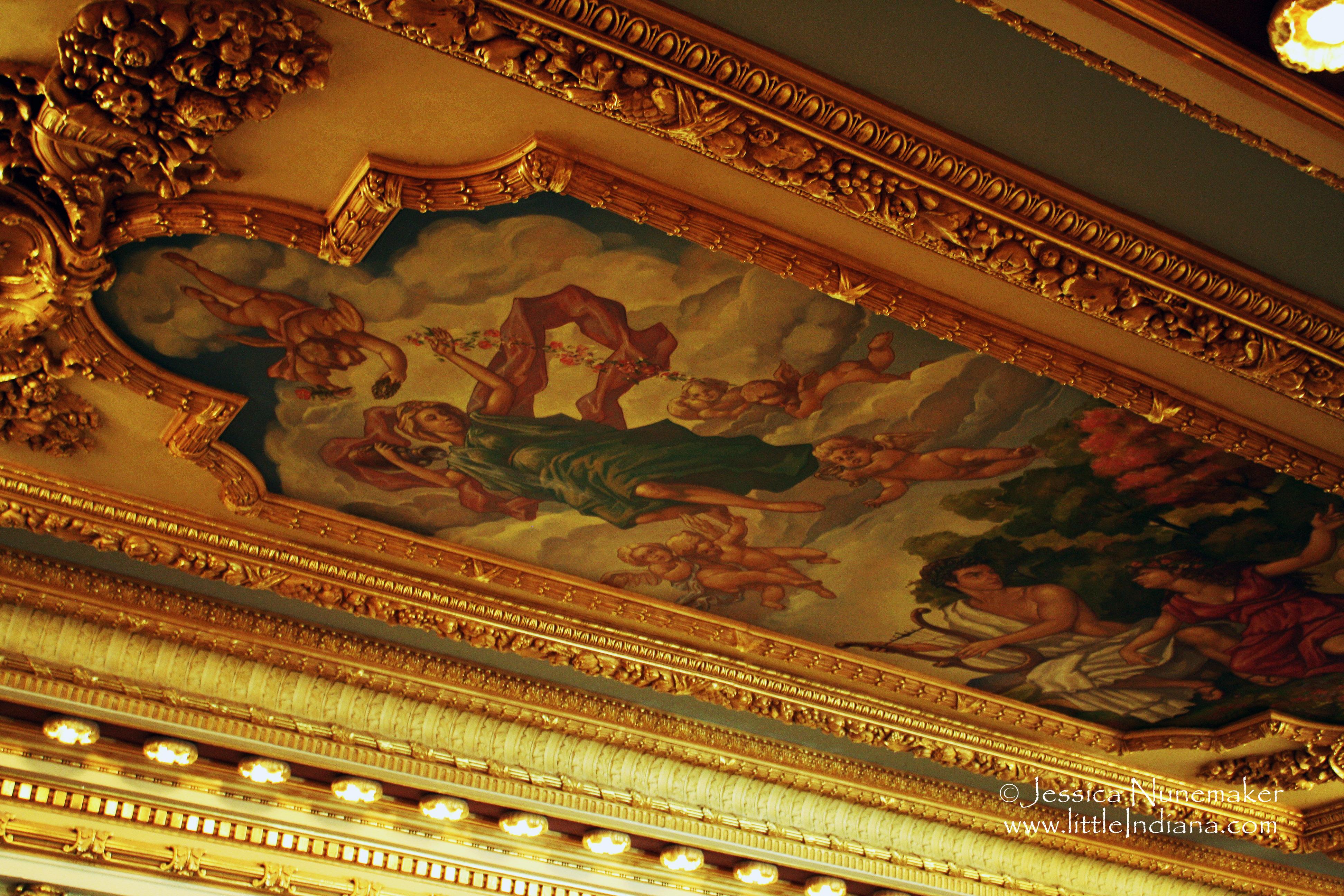 French Lick Springs Resort: French Lick, Indiana Lobby Ceiling