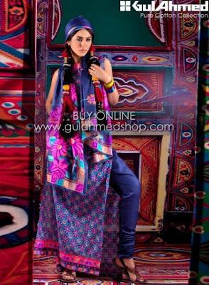 Gul Ahmad Eid Lawn Collection For Women 2012