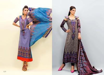 EIZA E9 Egyption Lawn Eid Summer Special Collection 2012 By UA Textiles