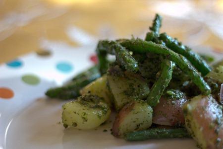 Potato and Green Bean Pesto Salad (1 of 3)