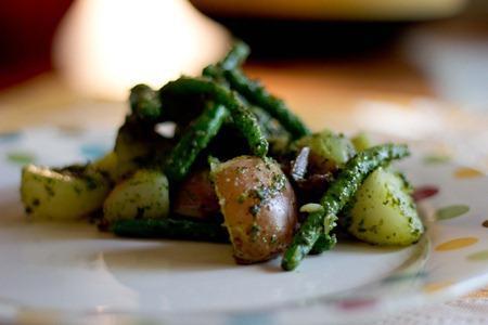 Potato and Green Bean Pesto Salad (2 of 3)