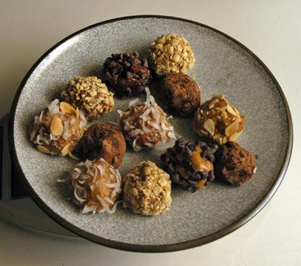 Nut Butter Truffles and Chia Seed Granola