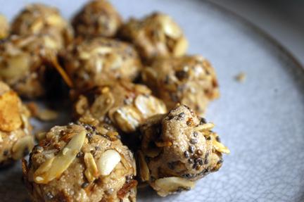Nut Butter Truffles and Chia Seed Granola