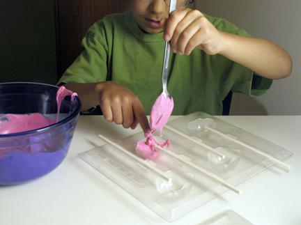 Chocolate Candy Making and Homemade Marshmallow Fluff