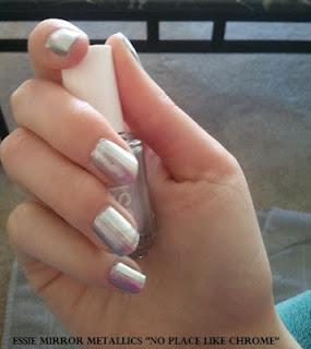 NOTD~Essie's No Place Like Chrome~