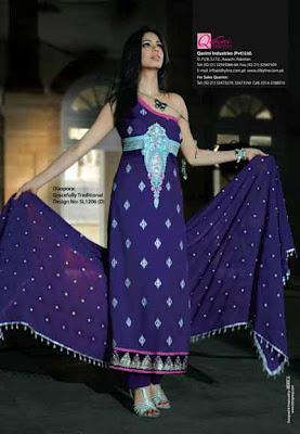 Latest SilkyLine Fabrics Collection for Women 2012