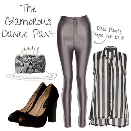 disco pants dupe glamorous dance pants