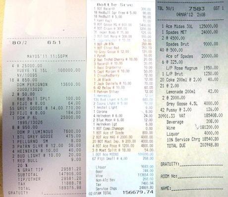 Mega Tips Bottle Service and Moguls – Ginormous Gratuities