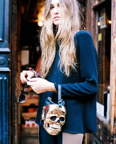 skull purse