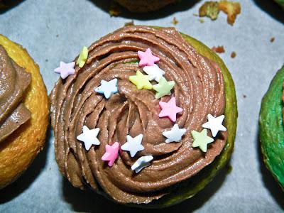 Colorful Rainbow Muffins Recipe