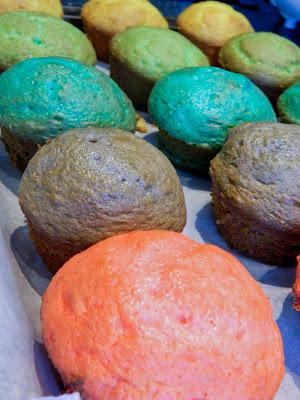 Colorful Rainbow Muffins Recipe