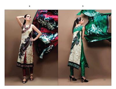 Eiza Lawn Eid Collection 2012 For Women