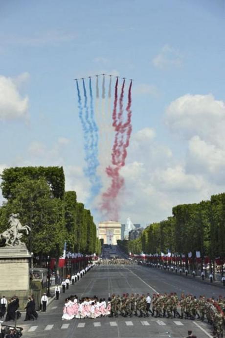 Happy La Fête Nationale Bastille Day 14th of July 2012 France