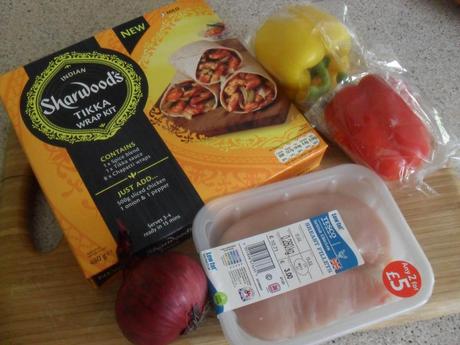 Mates Meals: Sharwoods Tikka Wrap Kit