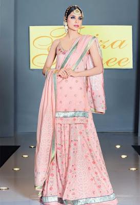 Faiza Samee Designer Eid Lawn Collection By Alkaram 2012