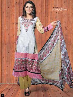 Latest Dawood Classic Lawn & Jacquard Lawn For Women 2012