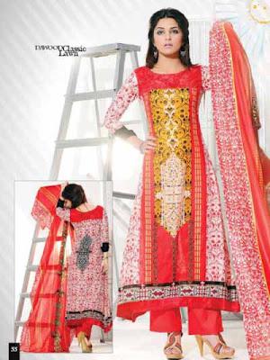 Latest Dawood Classic Lawn & Jacquard Lawn For Women 2012