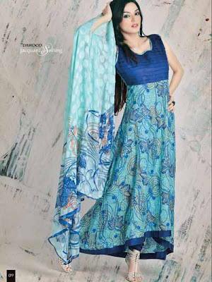 Latest Dawood Classic Lawn & Jacquard Lawn For Women 2012