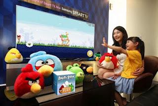 Play angry birds on TV