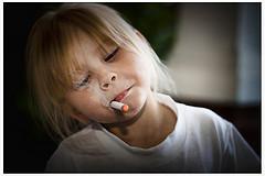 Young Girl Smoking