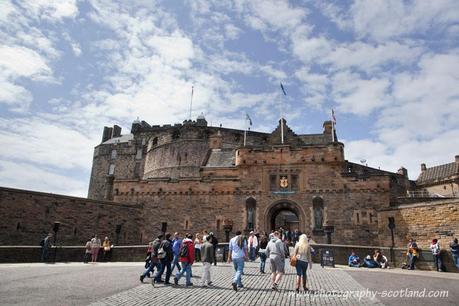 Photo  - Edinburgh castle esplanade