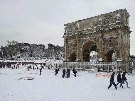 ITALY, ICE AND SNOW