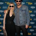 Joe Manganiello and Kristin Bauer van Straten Wired Cafe Jerod Harris Getty 2