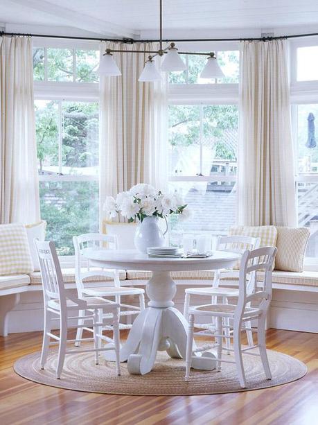 Perfect little dining rooms