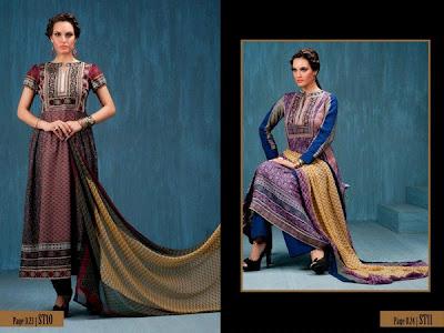 Nadia Hussain Latest Eid Lawn Collection 2012