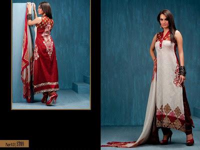 Nadia Hussain Latest Eid Lawn Collection 2012