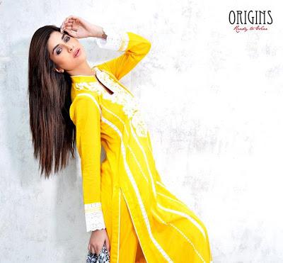 Latest Eid Collection 2012 Ready to Wear Women Dresses By Origins
