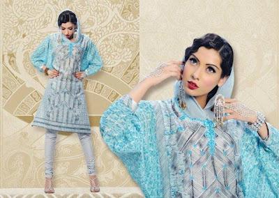 Kayseria Latest Eid Lawn Collection 2012 Catalog For Women
