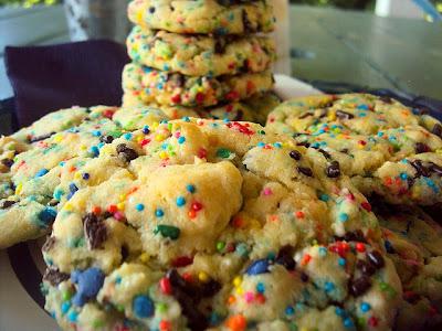 Cake Batter Cookies!