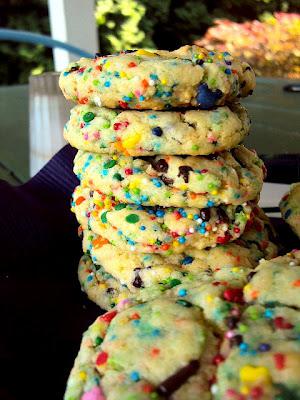 Cake Batter Cookies!