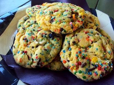 Cake Batter Cookies!