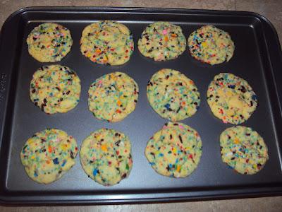 Cake Batter Cookies!