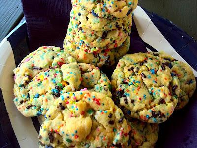 Cake Batter Cookies!