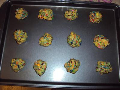 Cake Batter Cookies!