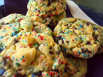 Cake Batter Cookies!