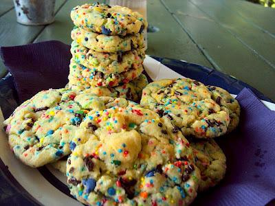 Cake Batter Cookies!