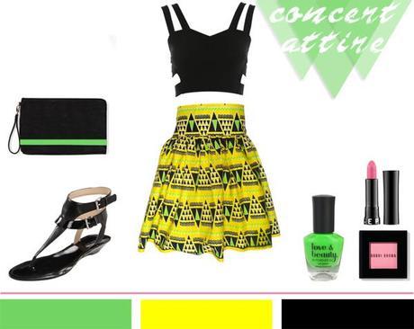 Neon Green + Yellow + Tribal…