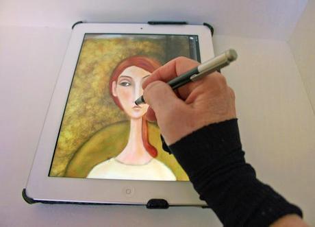 DIY iPad Drawing Glove to prevent random marks