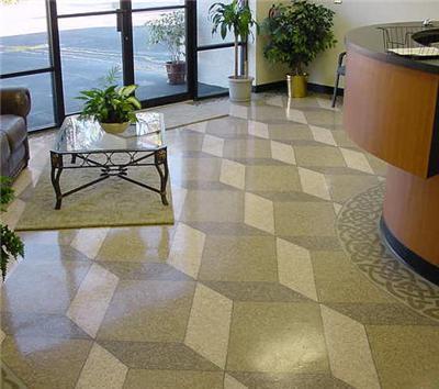 3-D Floor, Concrete 3-D, Dimensional Concrete Concrete Floors Summit Decorative Concrete Golden, CO